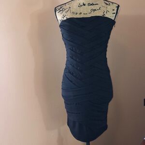 Strapless Black Dress 